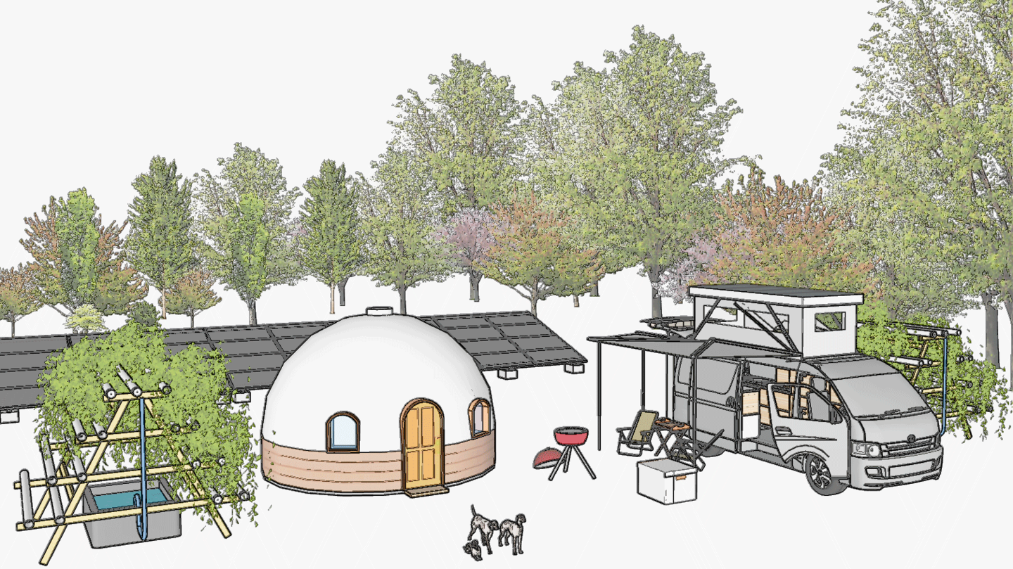 水で暮らす場所は自由になる